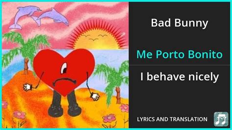 ME PORTO BONITO (Lyrics in English)